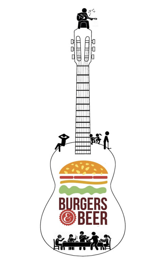 friluftsbyn burgers and beer restaurang höga kusten trubadur skuleberget