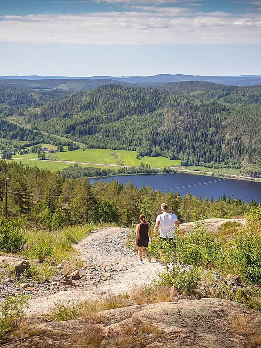 skuleberget linbana linbanestigen