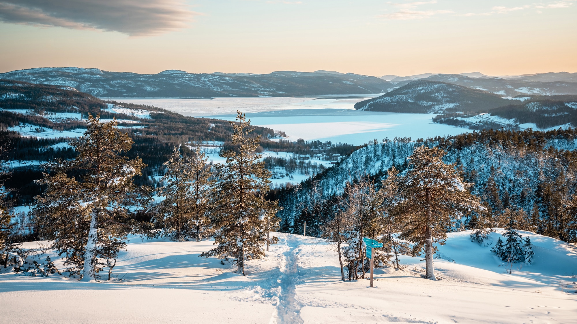 bästa snöskor vandring med barn höga kusten vinter 28