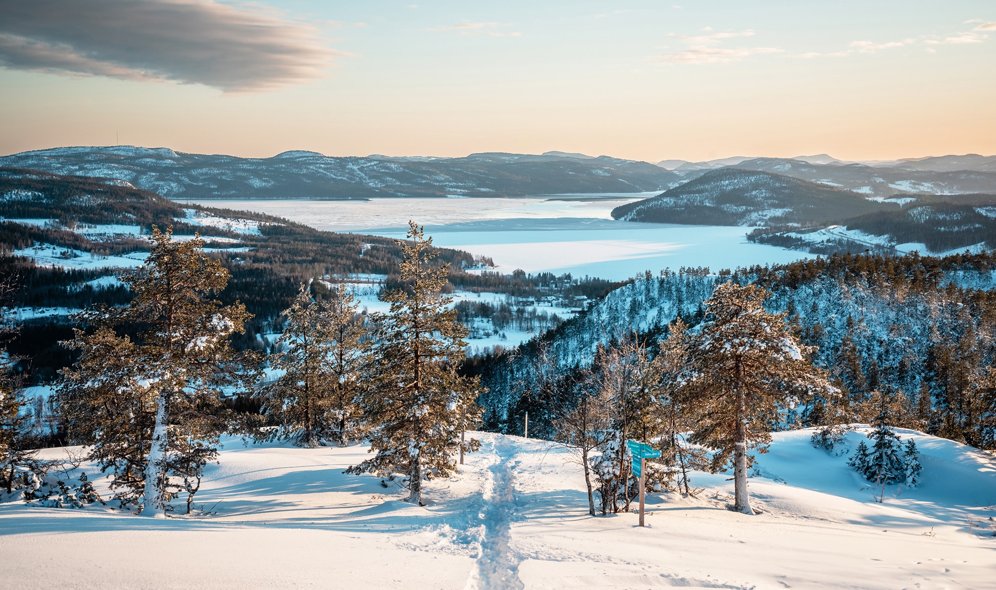 bästa snöskor vandring med barn höga kusten vinter 28