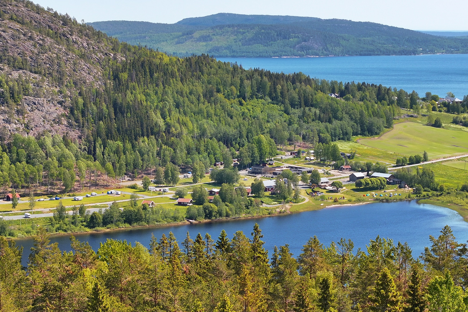 höga kustens bästa tältplats friluftsbyn höga kusten