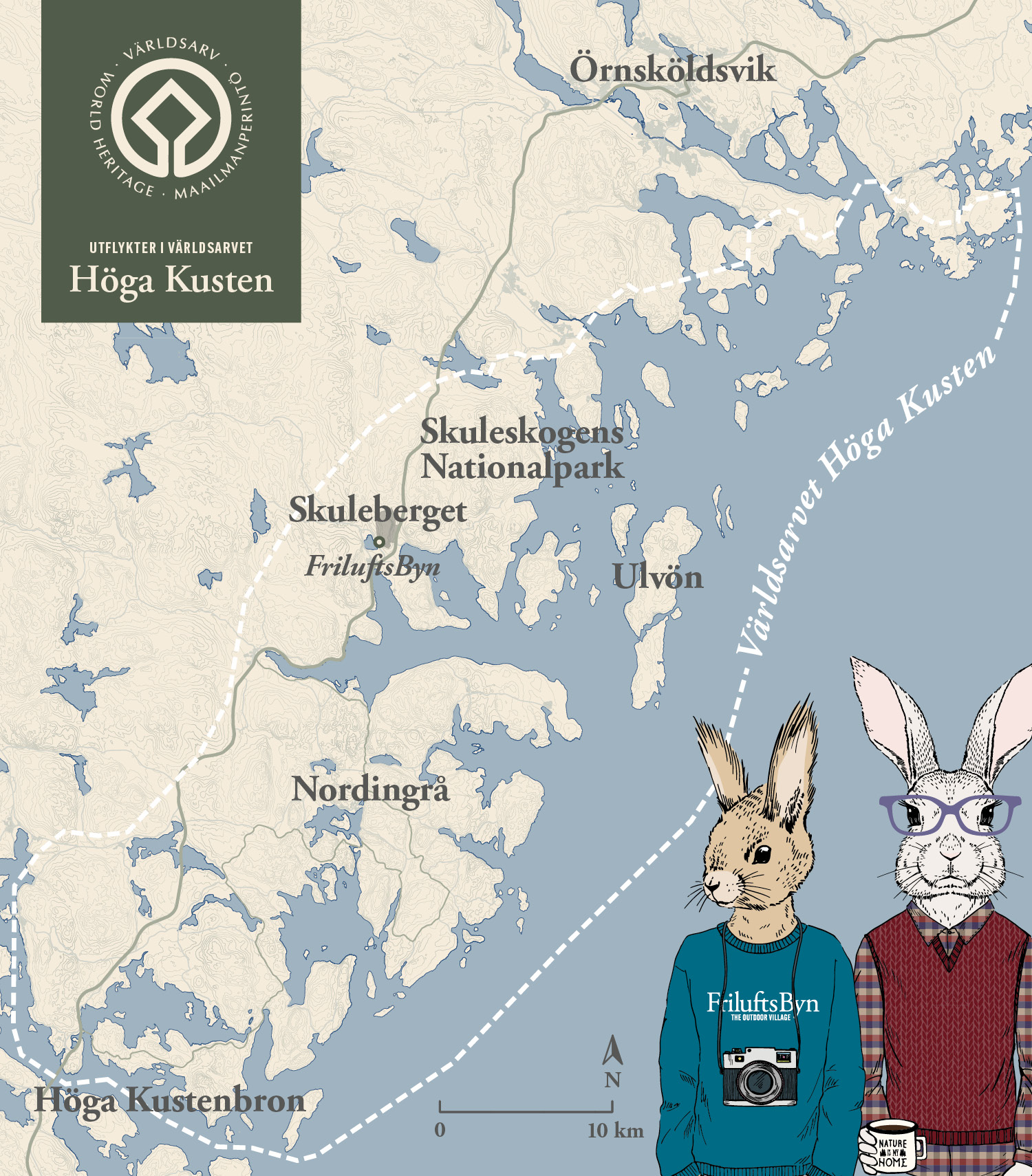 karta högakusten